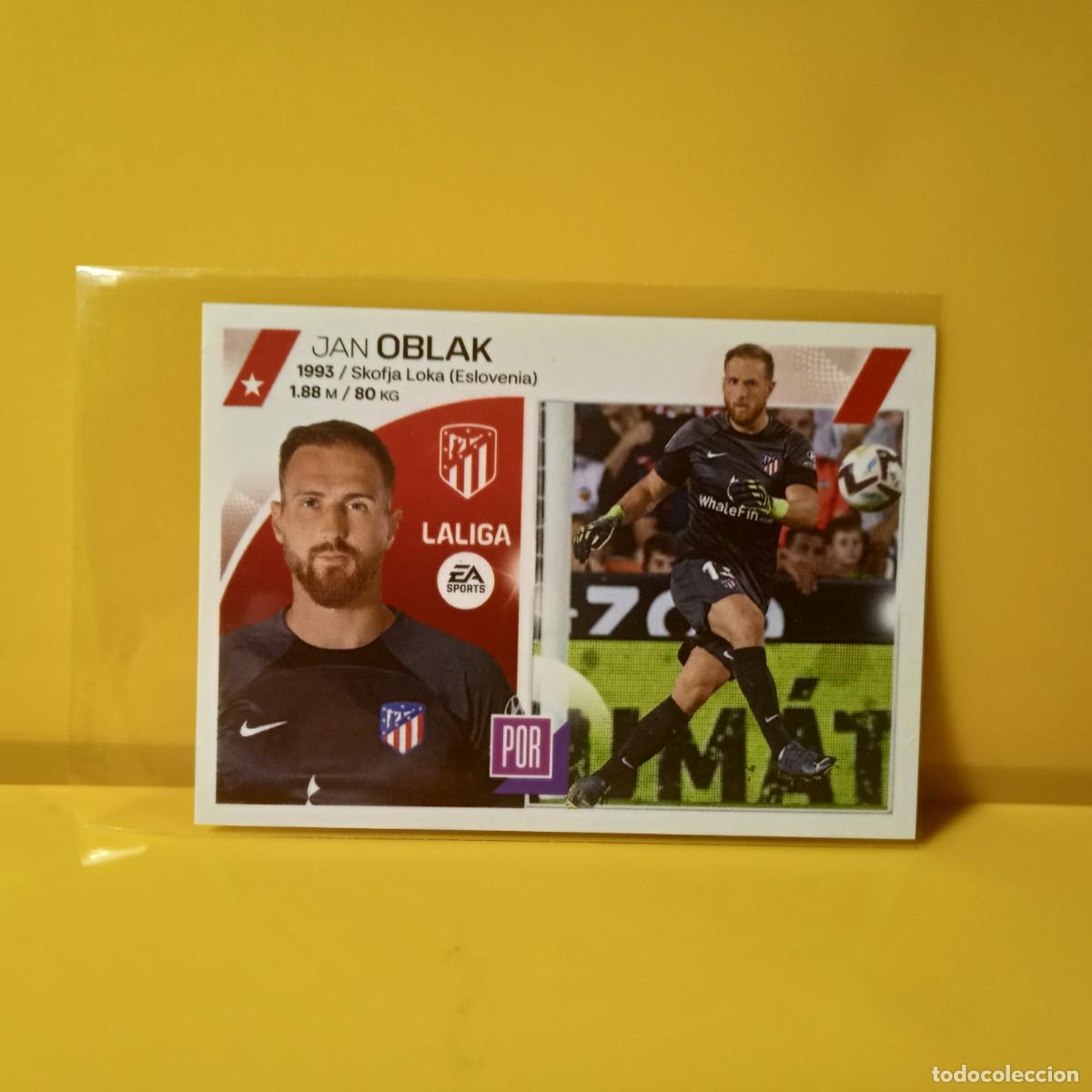 Football Stickers: EDICIONES ESTE 2023 2024 23 24 ATL&Eacute;TICO DE MADRID OBLAK 3