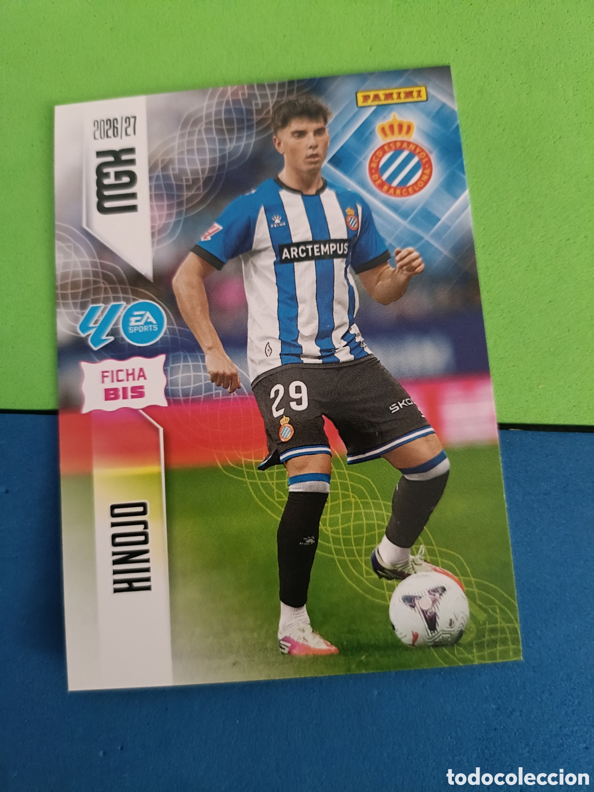 Football Stickers: PANINI 2026 2027 MGK MEGACRACKS 25 Aniversario - Ficha Bis 170bis Hinojo