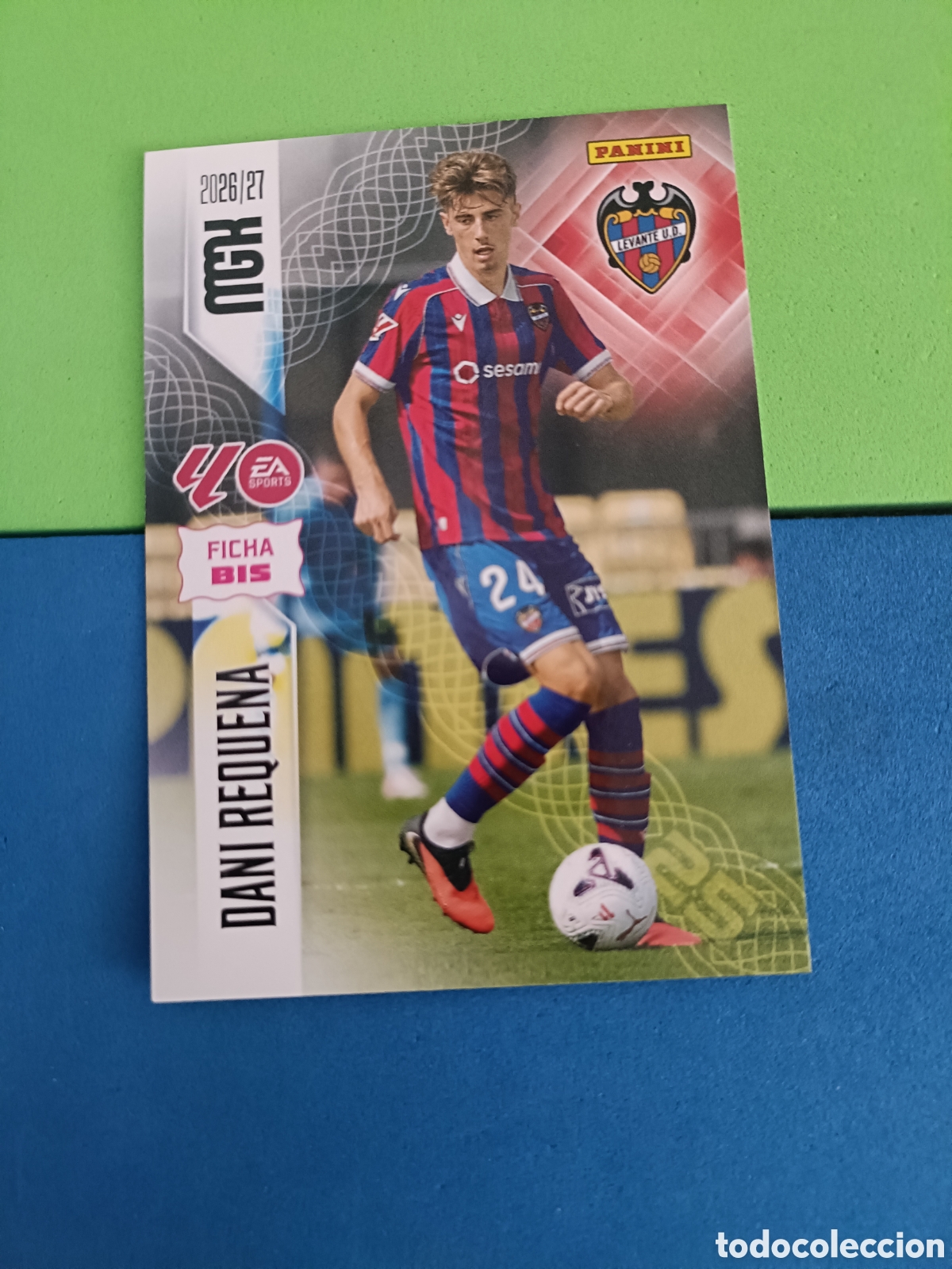 Figurine di Calcio: PANINI 2026 2027 MGK MEGACRACKS 25 Aniversario - Ficha Bis 208 Dani Requena