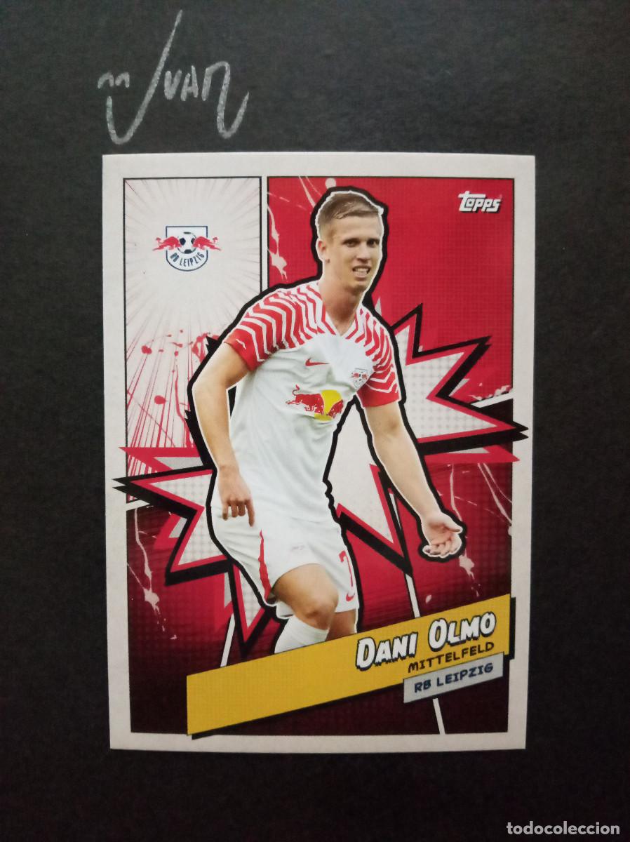 Figurine di Calcio: RBLH 7 HEROES DANI OLMO ESPA&Ntilde;A BARCELONA 2026 2027 26 27 ⚽ TOPPS &reg; LEIPZIG FAN SET 2023 2024 23 24