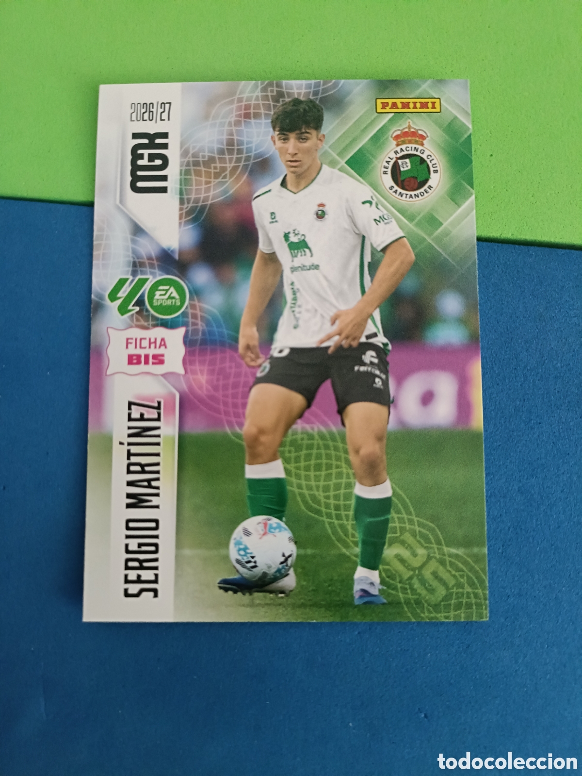 Cromos de f&uacute;tbol: PANINI 2026 2027 MGK MEGACRACKS 25 Aniversario - Ficha Bis 283 Sergio Mart&iacute;nez