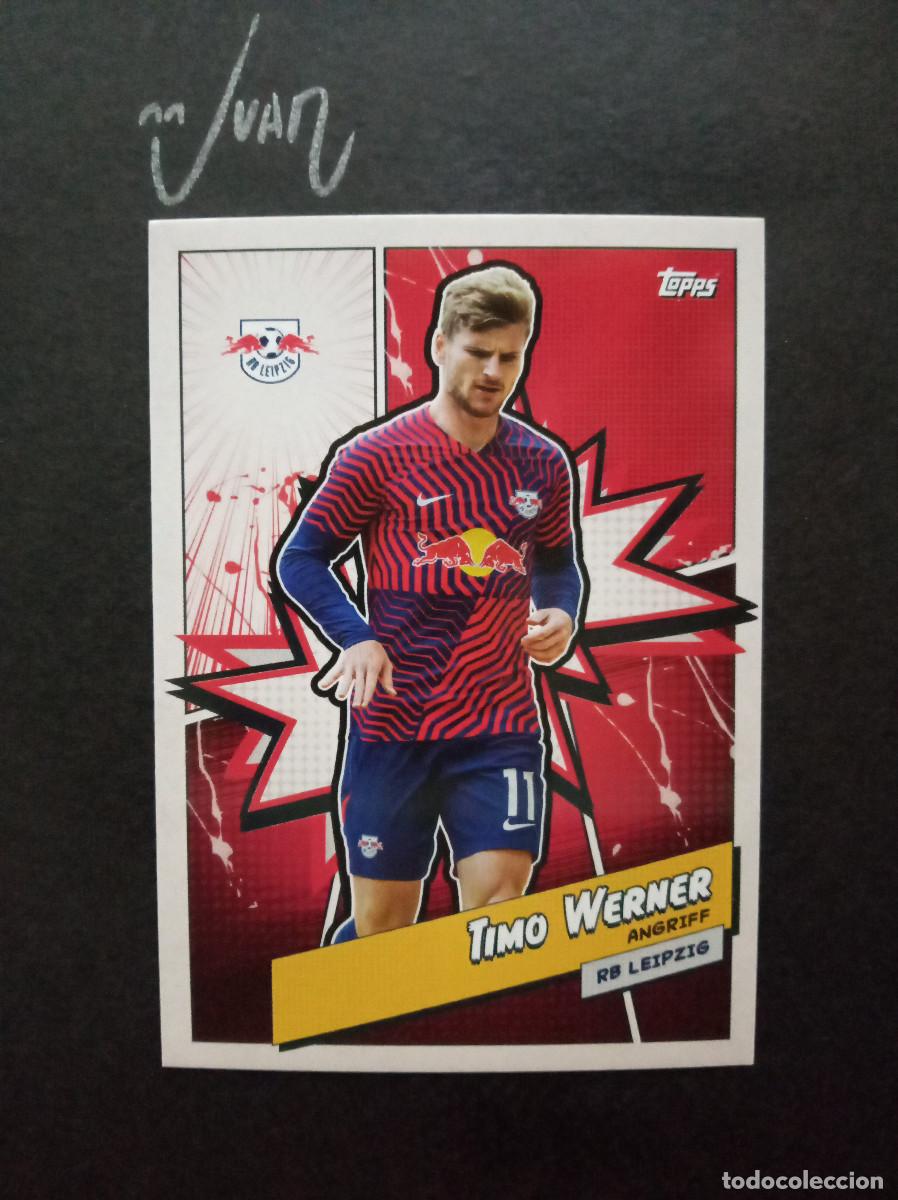 Cromos de f&uacute;tbol: RBLH 9 HEROES TIMO WERNER ALEMANIA ⚽ TOPPS &reg; RB LEIPZIG FAN SET 2023 2024 23 24 NUEVO