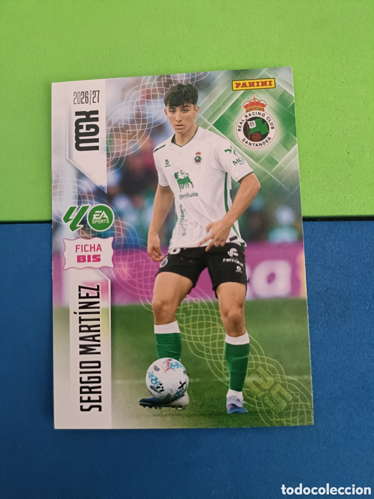 Cromos de f&uacute;tbol: PANINI 2026 2027 MGK MEGACRACKS 25 Aniversario - Ficha Bis 283bis Sergio Mart&iacute;nez