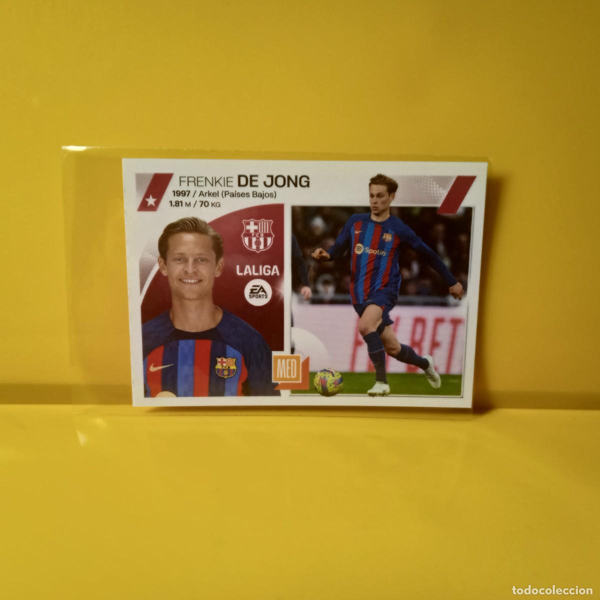 Cromos de f&uacute;tbol: EDICIONES ESTE 2023 2024 23 24 F.C BARCELONA DE JONG 14