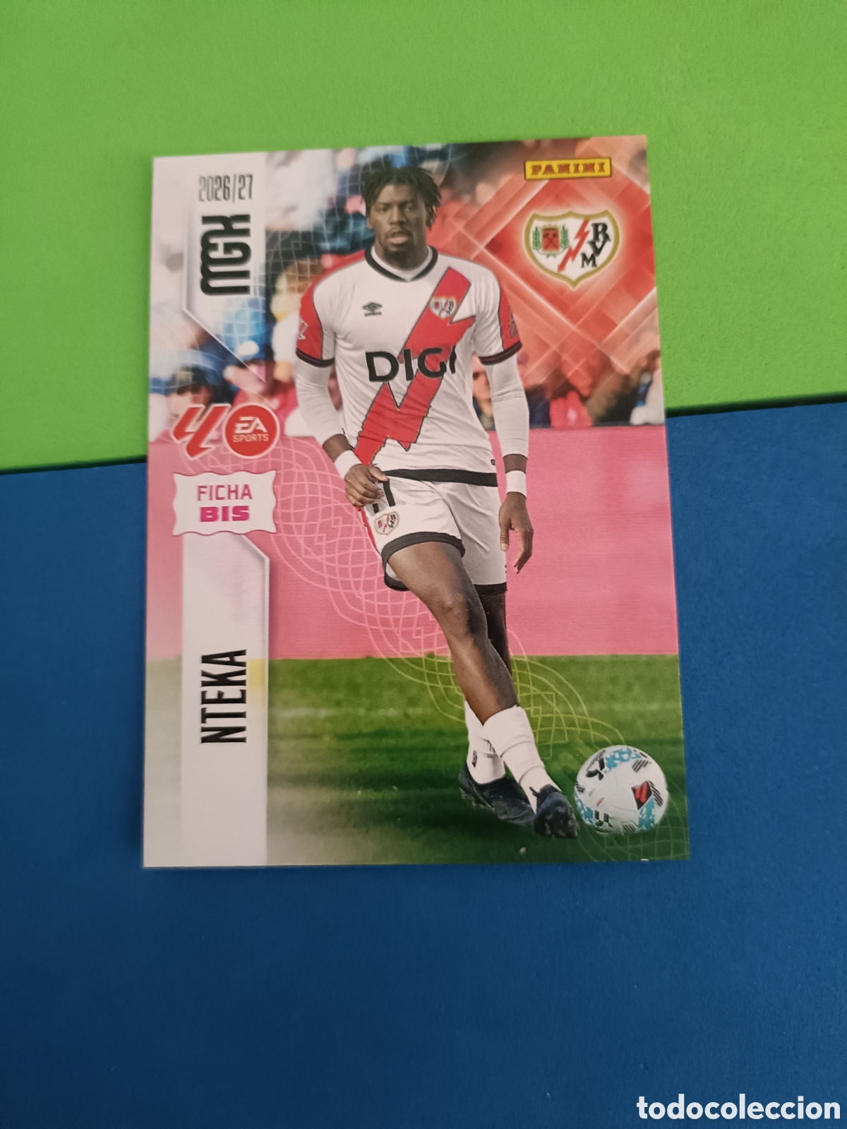 Cromos de f&uacute;tbol: PANINI 2026 2027 MGK MEGACRACKS 25 Aniversario - Ficha Bis 297Bis Nteka