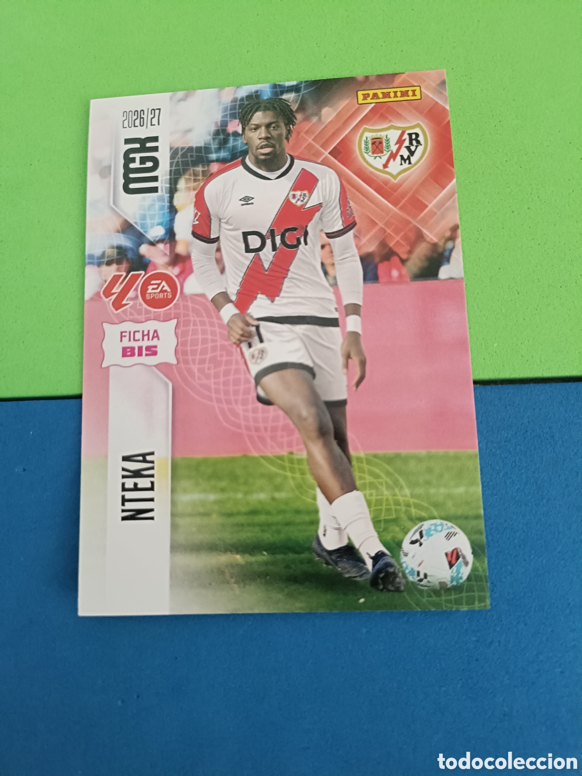 Cromos de f&uacute;tbol: PANINI 2026 2027 MGK MEGACRACKS 25 Aniversario - Ficha Bis 297bis Nteka