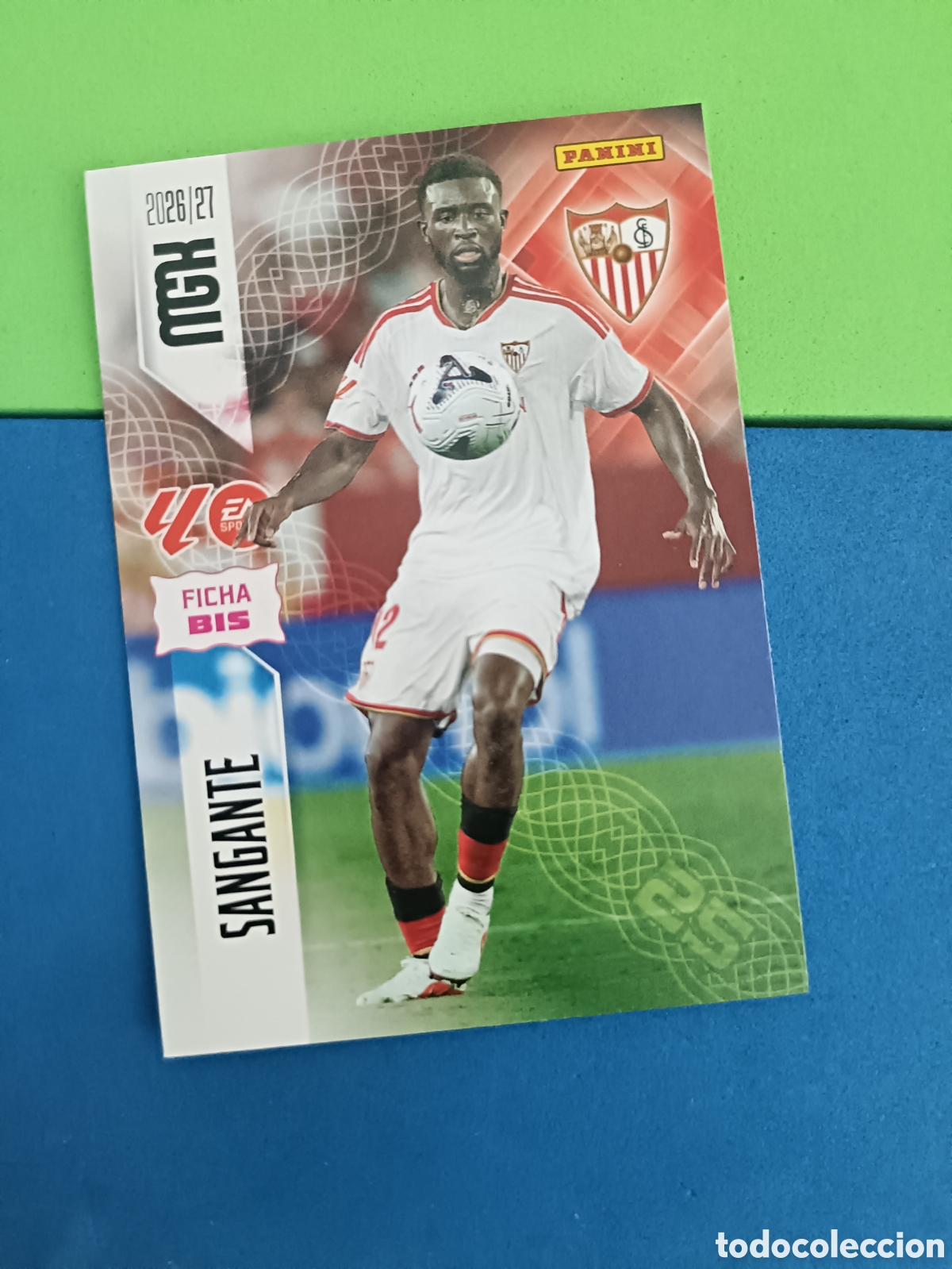 Football Stickers: PANINI 2026 2027 MGK MEGACRACKS 25 Aniversario - Ficha Bis 331Bis Sangante