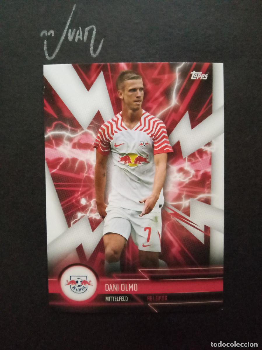 Football Stickers: RBLS 1 SUPER ELECTRIC DANI OLMO ESPA&Ntilde;A BARCELONA 2026 ⚽ TOPPS &reg; RB LEIPZIG FAN SET 2023 2024 23 24