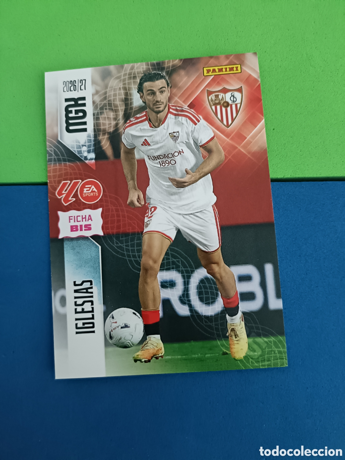 Football Stickers: PANINI 2026 2027 MGK MEGACRACKS 25 Aniversario - Ficha Bis 329bis Iglesias