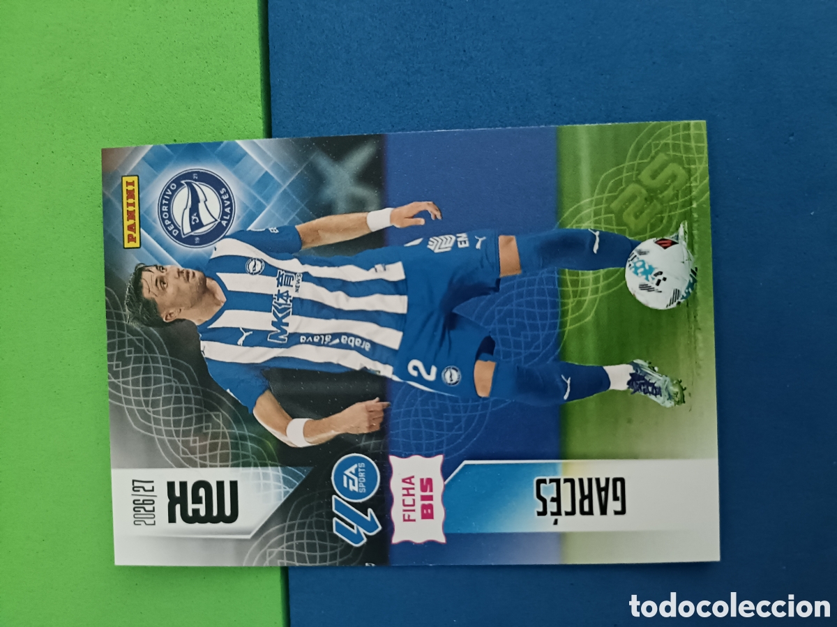 Football Stickers: PANINI 2026 2027 MGK MEGACRACKS 25 Aniversario - Ficha Bis 25bis Garc&eacute;s