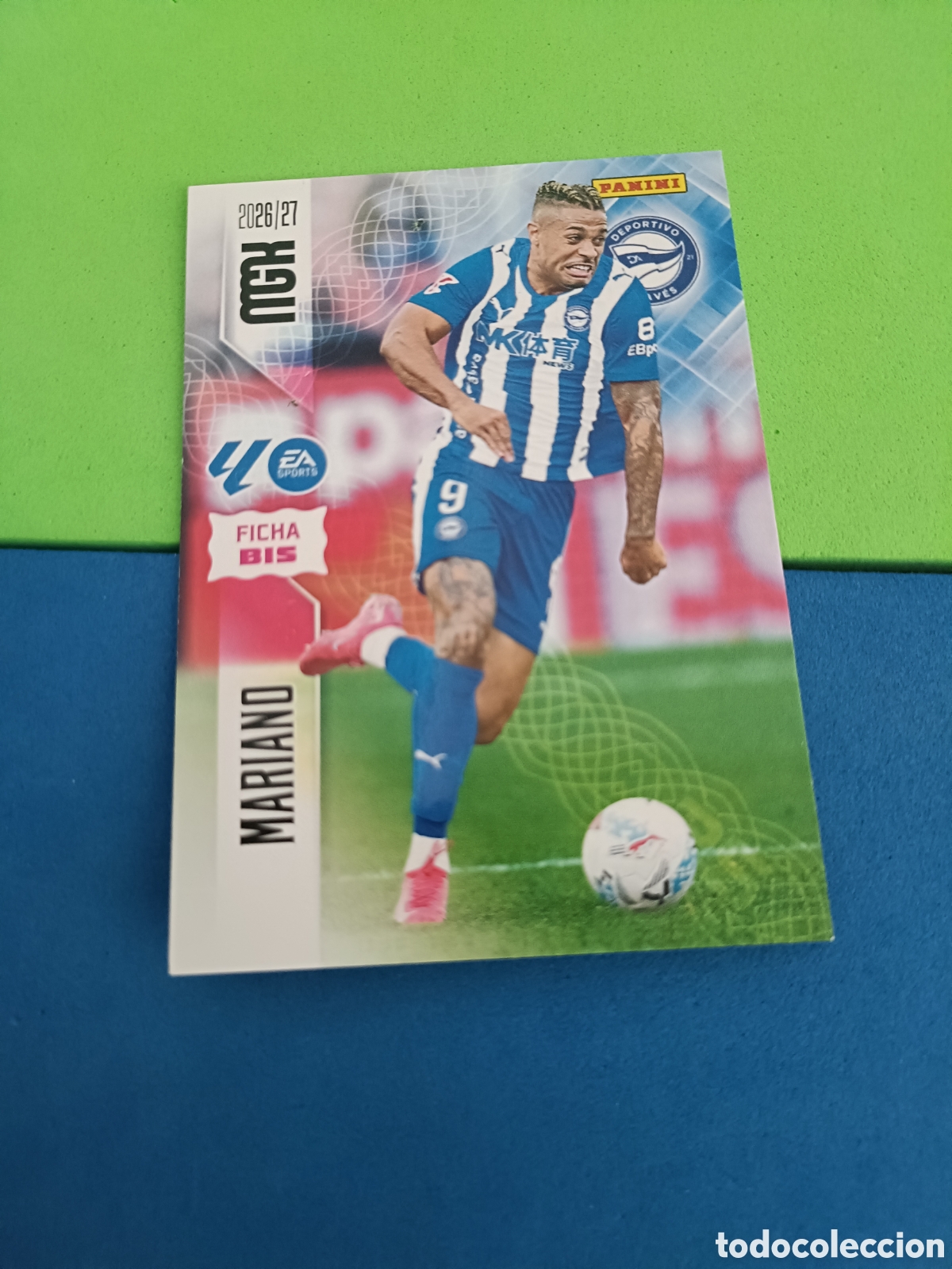 Football Stickers: PANINI 2026 2027 MGK MEGACRACKS 25 Aniversario - Ficha Bis 34bis Mariano