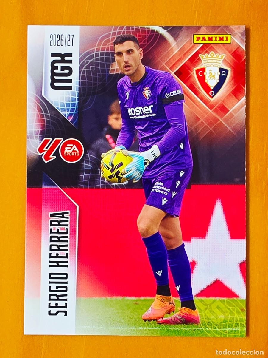 Football Stickers: 254 Sergio Herrera, CA Osasuna, Panini Megacracks MGK 2026 2027 26 27