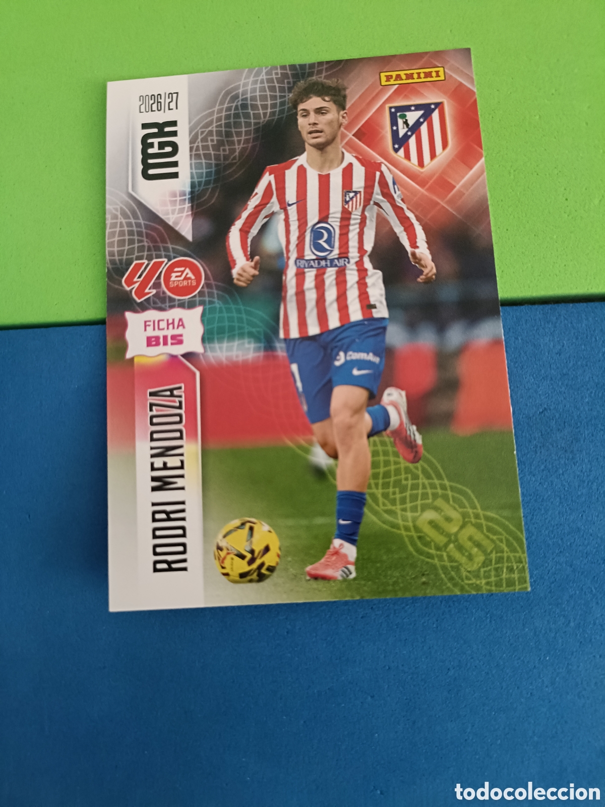 Football Stickers: PANINI 2026 2027 MGK MEGACRACKS 25 Aniversario - Ficha Bis 63bie Rodri Mendoza