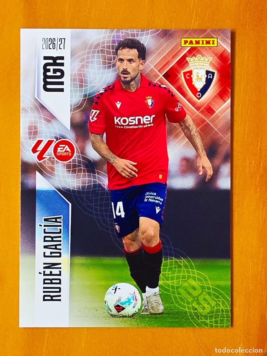Football Stickers: 265 Rub&eacute;n Garc&iacute;a, CA Osasuna, Panini Megacracks MGK 2026 2027 26 27