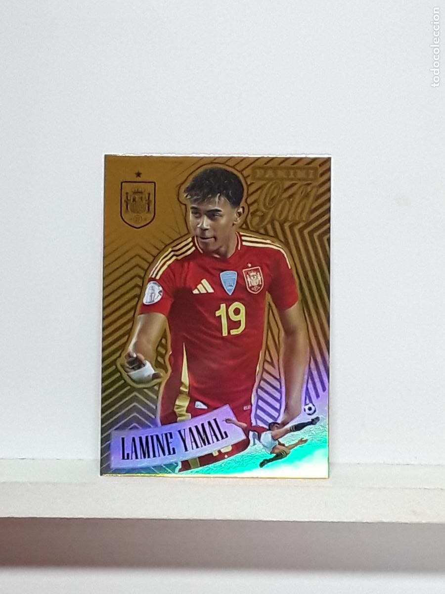 Football Stickers: TRIBUTO ESPA&Ntilde;A 2010 2026 VAMOS CAMPEONE 10 26 ALBUM PANINI SELECCION ESPA&Ntilde;OLA N 89 GOLD LAMINE YAMAL