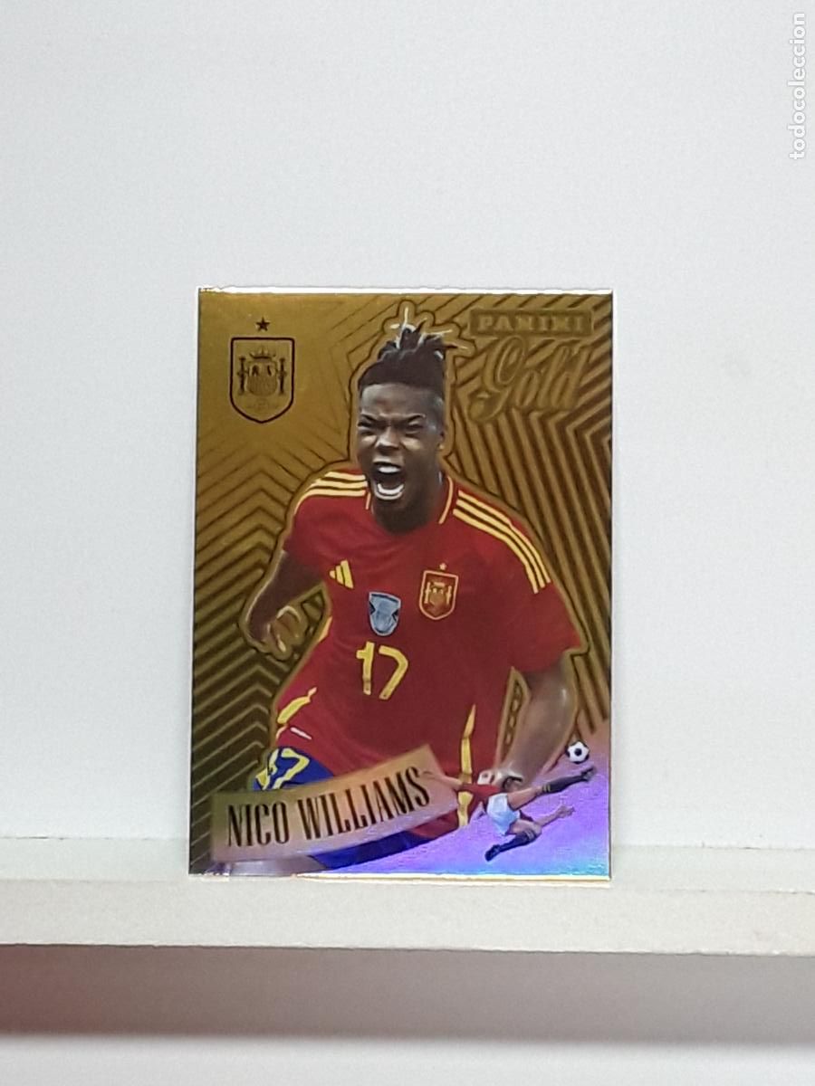 Cromos de Futebol: TRIBUTO ESPA&Ntilde;A 2010 2026 VAMOS CAMPEONE 10 26 ALBUM PANINI SELECCION ESPA&Ntilde;OLA N 90 GOLD WILLIAMS