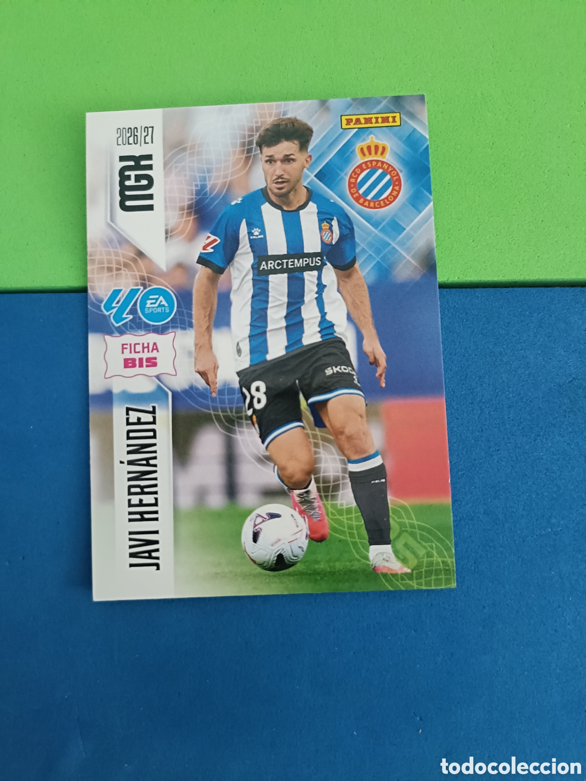 Cromos de Futebol: PANINI 2026 2027 MGK MEGACRACKS 25 Aniversario - Ficha Bis 175bis Javi Hern&aacute;ndez