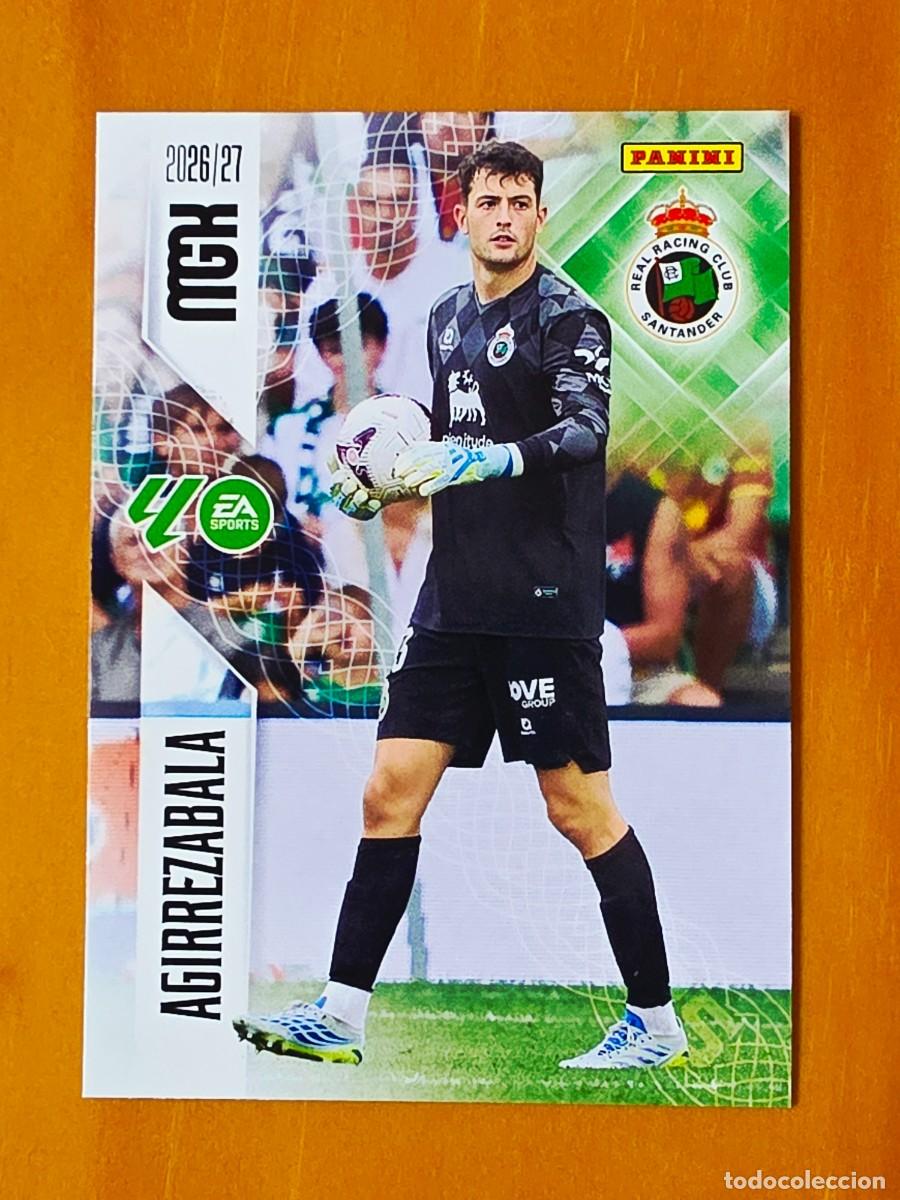 Cromos de Futebol: 272 Julen Agirrezabala, Racing de Santander, Panini Megacracks MGK 2026 2027 26 27