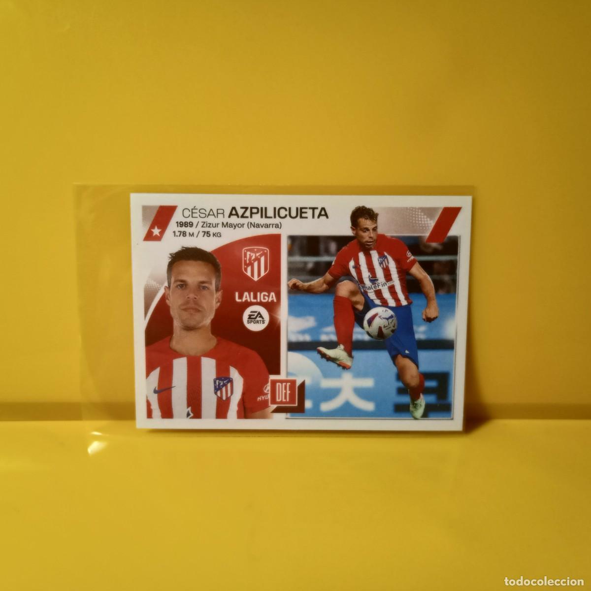 Cromos de Futebol: EDICIONES ESTE 2023 2024 23 24 &Uacute;LTIMOS FICHAJES 17 ATL&Eacute;TICO DE MADRID AZPILICUETA 21 2&ordf; EDICI&Oacute;N