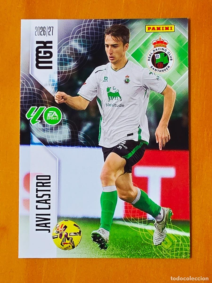 Figurine di Calcio: 277 Javi Castro, Racing de Santander, Panini Megacracks MGK 2026 2027 26 27