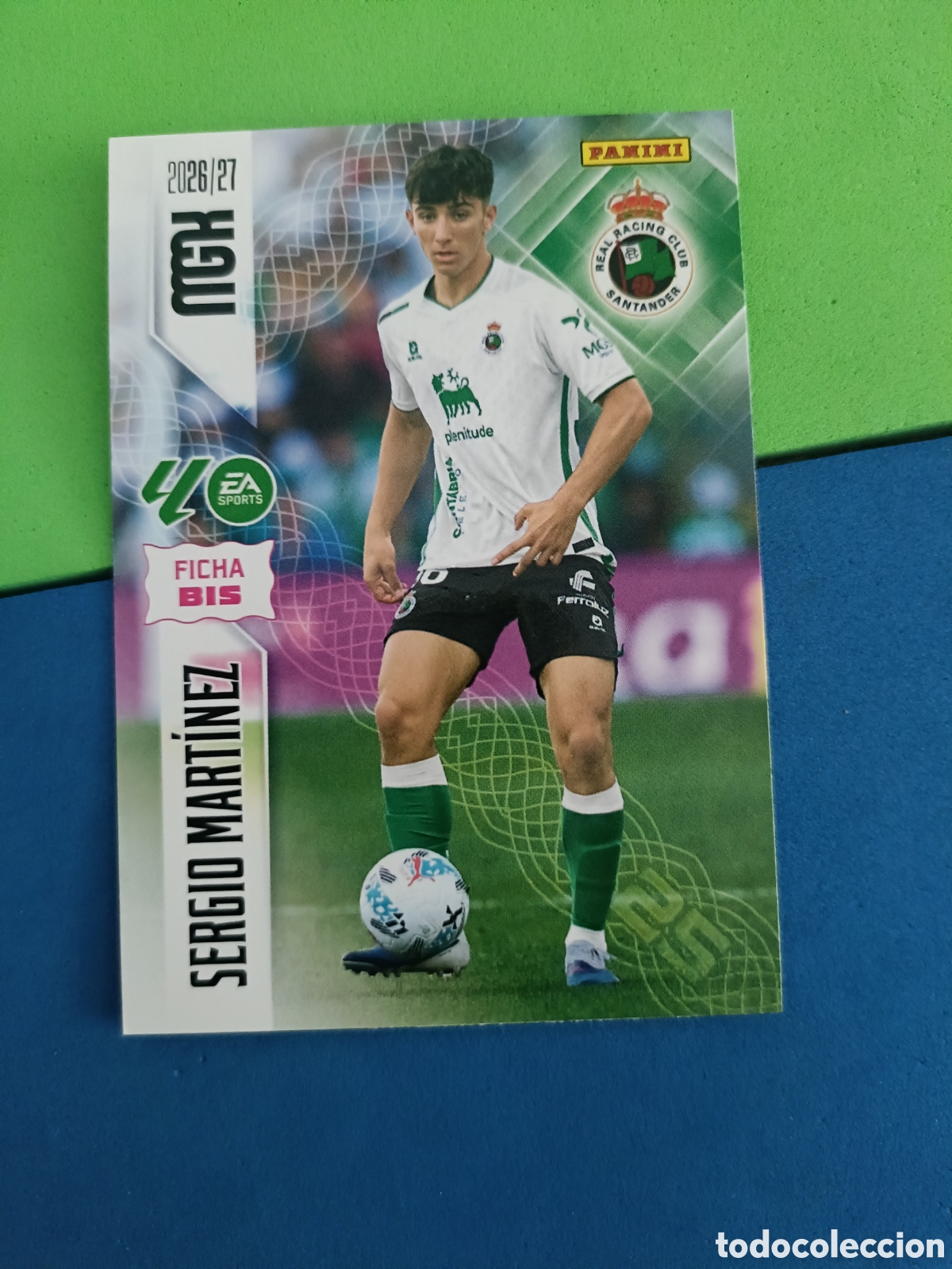 Cromos de Futebol: PANINI 2026 2027 MGK MEGACRACKS 25 Aniversario - Ficha Bis 283bis Sergio Mart&iacute;nez