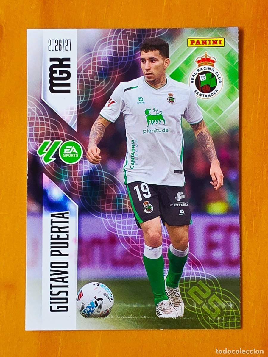 Cromos de Futebol: 281 Gustavo Puerta, Racing de Santander, Panini Megacracks MGK 2026 2027 26 27