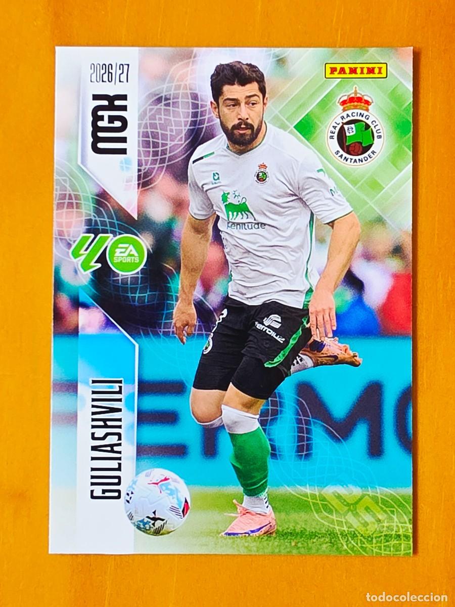Cromos de Futebol: 286 Giorgi Guliashvili, Racing de Santander, Panini Megacracks MGK 2026 2027 26 27