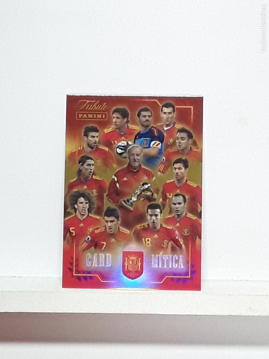 Cromos de Futebol: TRIBUTO ESPA&Ntilde;A 2010 2026 VAMOS CAMPEONE 10 26 ALBUM PANINI SELECCION ESPA&Ntilde;OLA N CM CARD MITICA