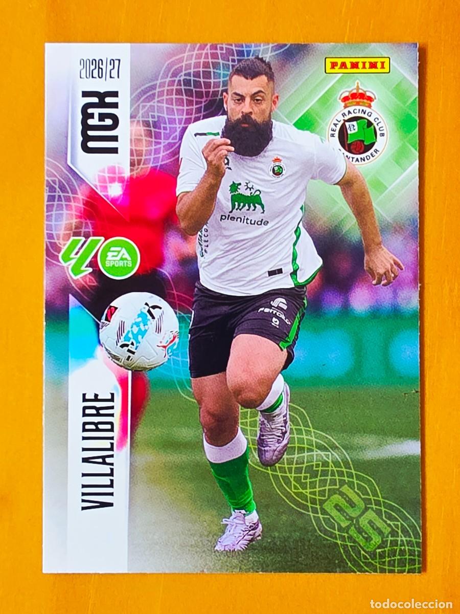 Football Stickers: 287 Asier Villalibre, Racing de Santander, Panini Megacracks MGK 2026 2027 26 27