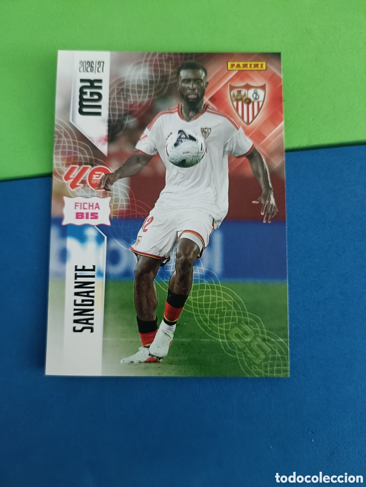 Football Stickers: PANINI 2026 2027 MGK MEGACRACKS 25 Aniversario - Ficha Bis 331bis Sangante