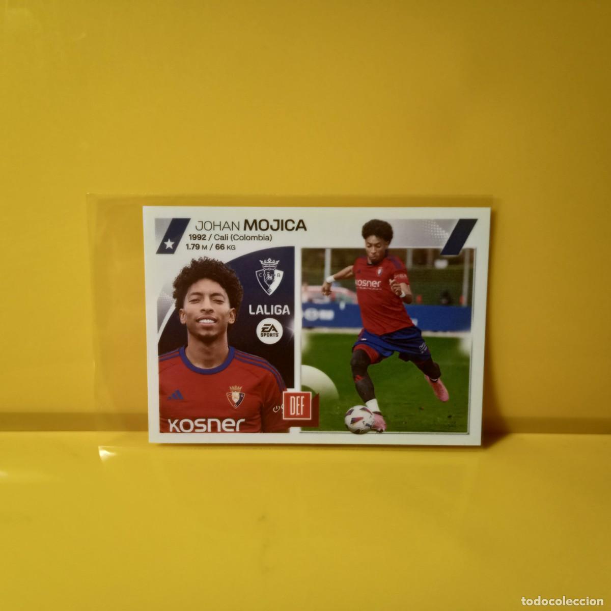 Football Stickers: EDICIONES ESTE 2023 2024 23 24 &Uacute;LTIMOS FICHAJES C AT OSASUNA MOJICA 30 3&ordf; EDICI&Oacute;N