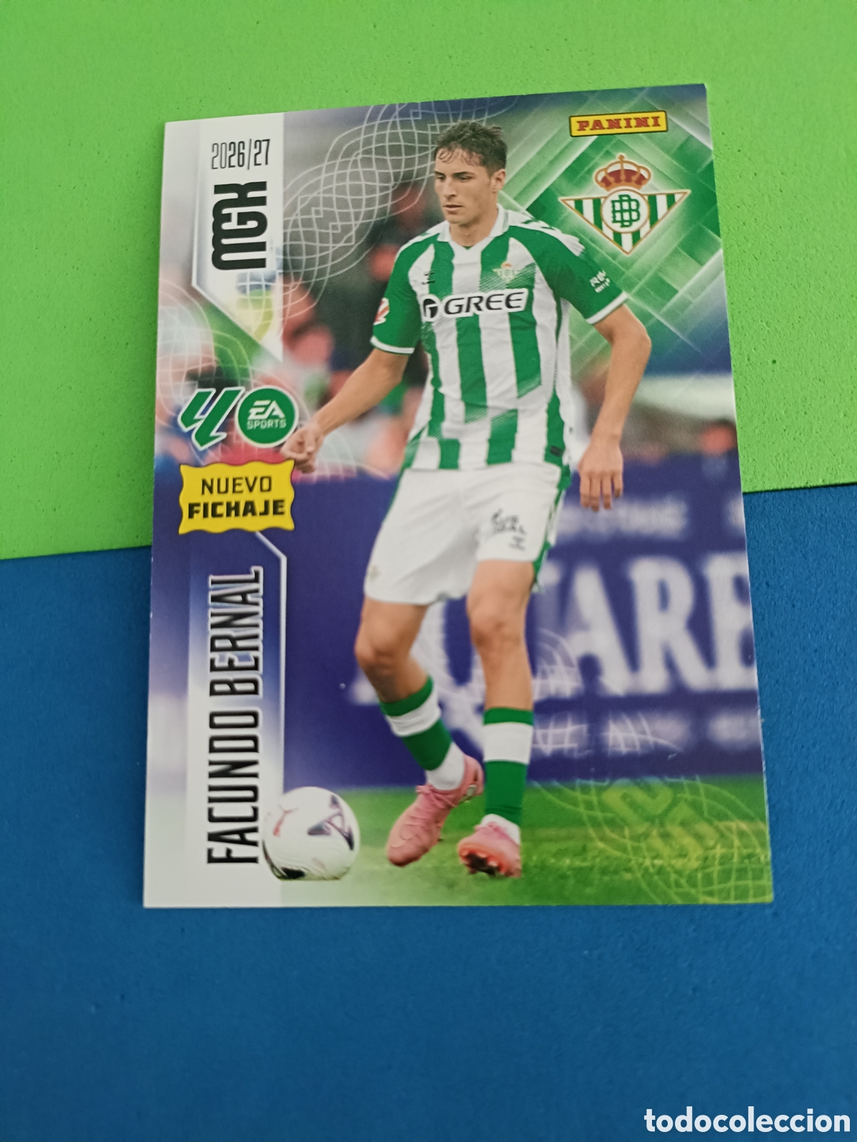 Cromos de f&uacute;tbol: PANINI 2026 2027 MGK MEGACRACKS 25 Aniversario - Fichaje 484 Facundo Bernal
