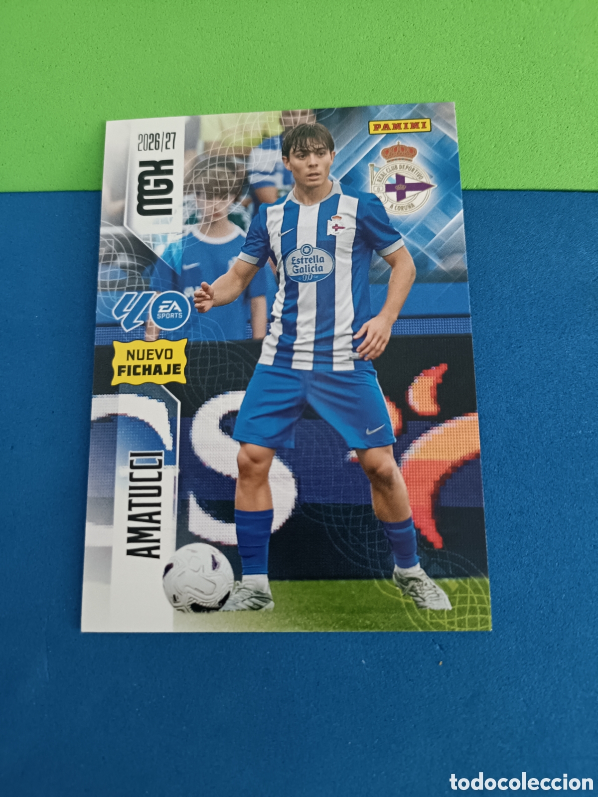 Cromos de f&uacute;tbol: PANINI 2026 2027 MGK MEGACRACKS 25 Aniversario - Fichaje 452 Amatucci