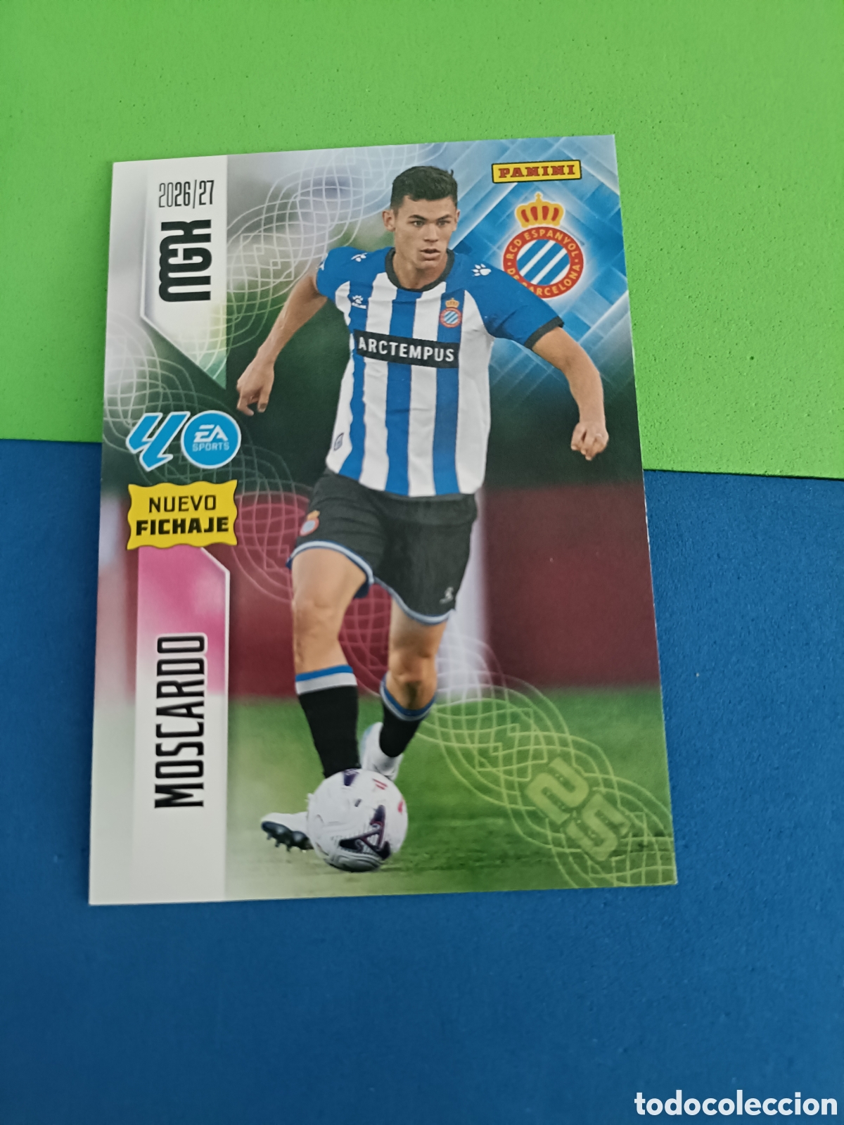 Cromos de f&uacute;tbol: PANINI 2026 2027 MGK MEGACRACKS 25 Aniversario - Fichaje 482 Moscardo