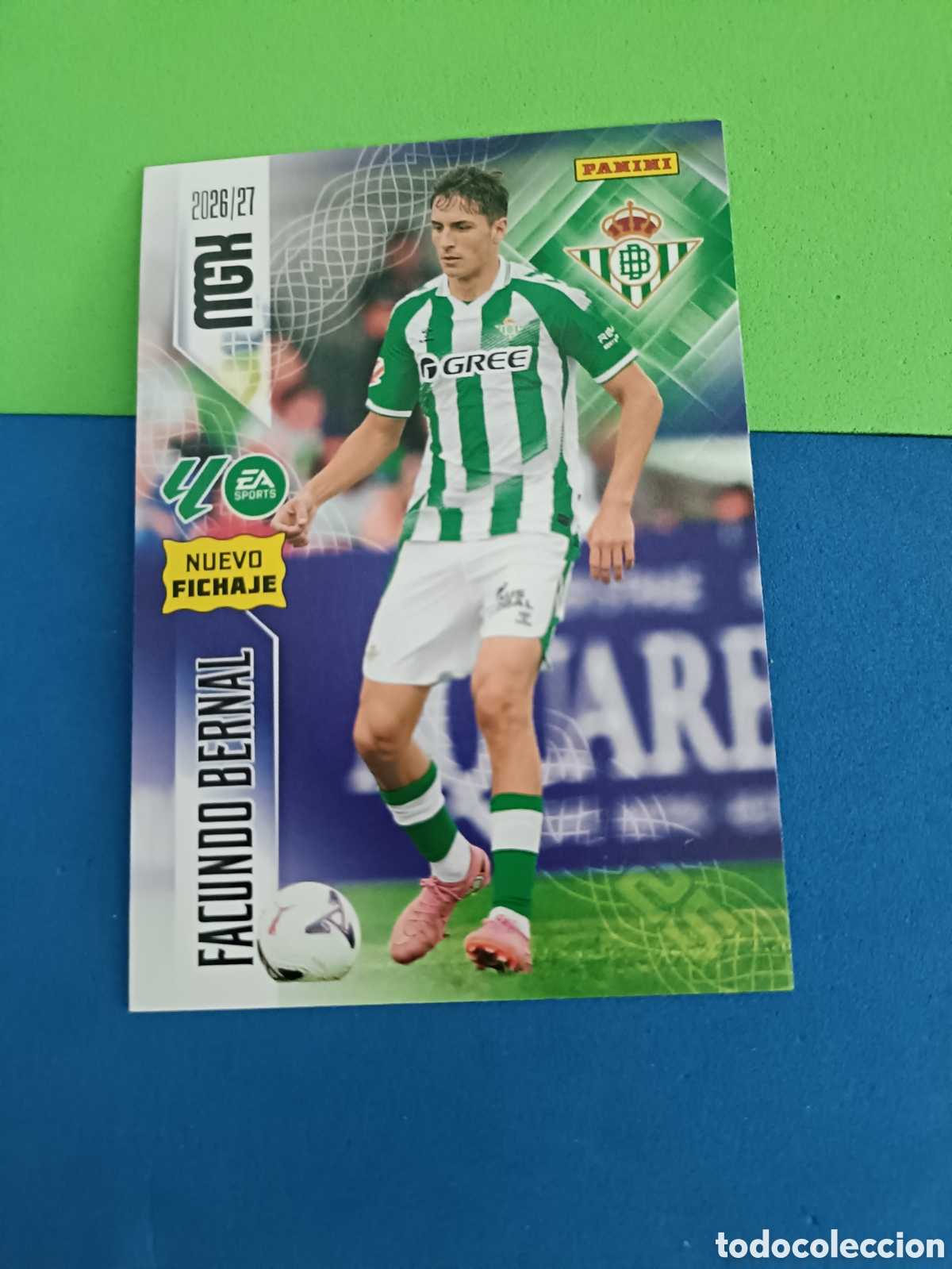 Cromos de f&uacute;tbol: PANINI 2026 2027 MGK MEGACRACKS 25 Aniversario - Fichaje 484 Facundo Bernal