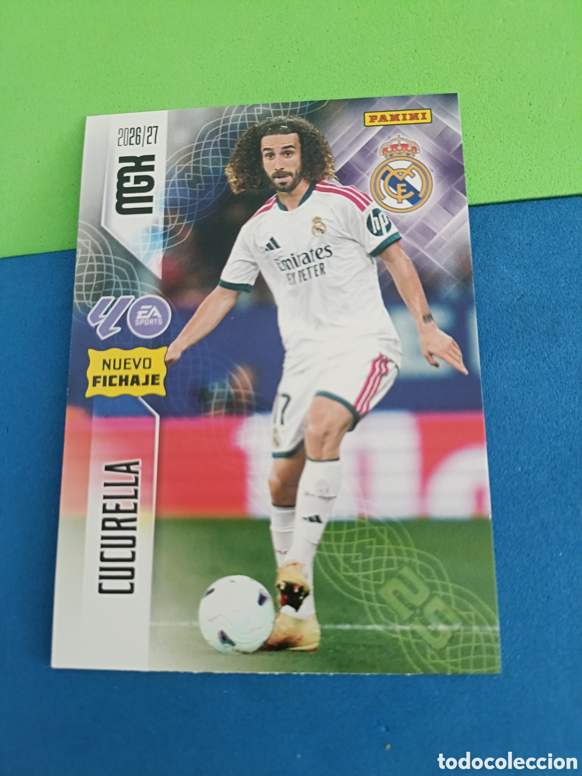 Cromos de f&uacute;tbol: PANINI 2026 2027 MGK MEGACRACKS 25 Aniversario - Fichaje 451 Cucurella Real Madrid