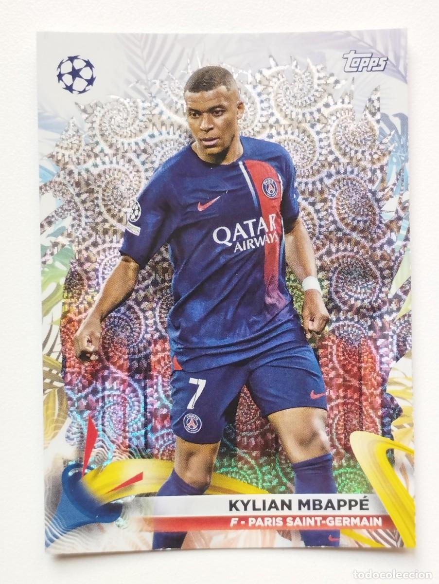 Football Stickers: CROMO CARD TOPPS CARNAVAL CHAMPIONS LEAGUE 2023 2024 23 24 KYLIAN MBAPPE 8 PSG