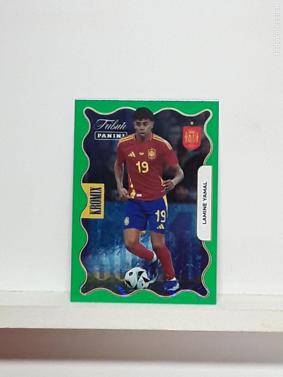 Cromos de f&uacute;tbol: TRIBUTO ESPA&Ntilde;A 2010 2026 VAMOS CAMPEONES 10 26 ALBUM PANINI SELECCION ESPA&Ntilde;OLA N KV79 LAMINE YAMAL
