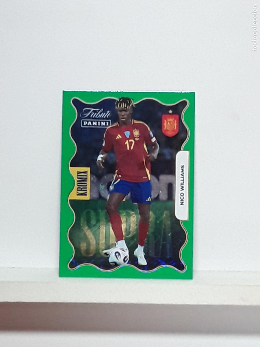 Cromos de f&uacute;tbol: TRIBUTO ESPA&Ntilde;A 2010 2026 VAMOS CAMPEONES 10 26 ALBUM PANINI SELECCION ESPA&Ntilde;OLA N KV81 NICO WILLIAMS
