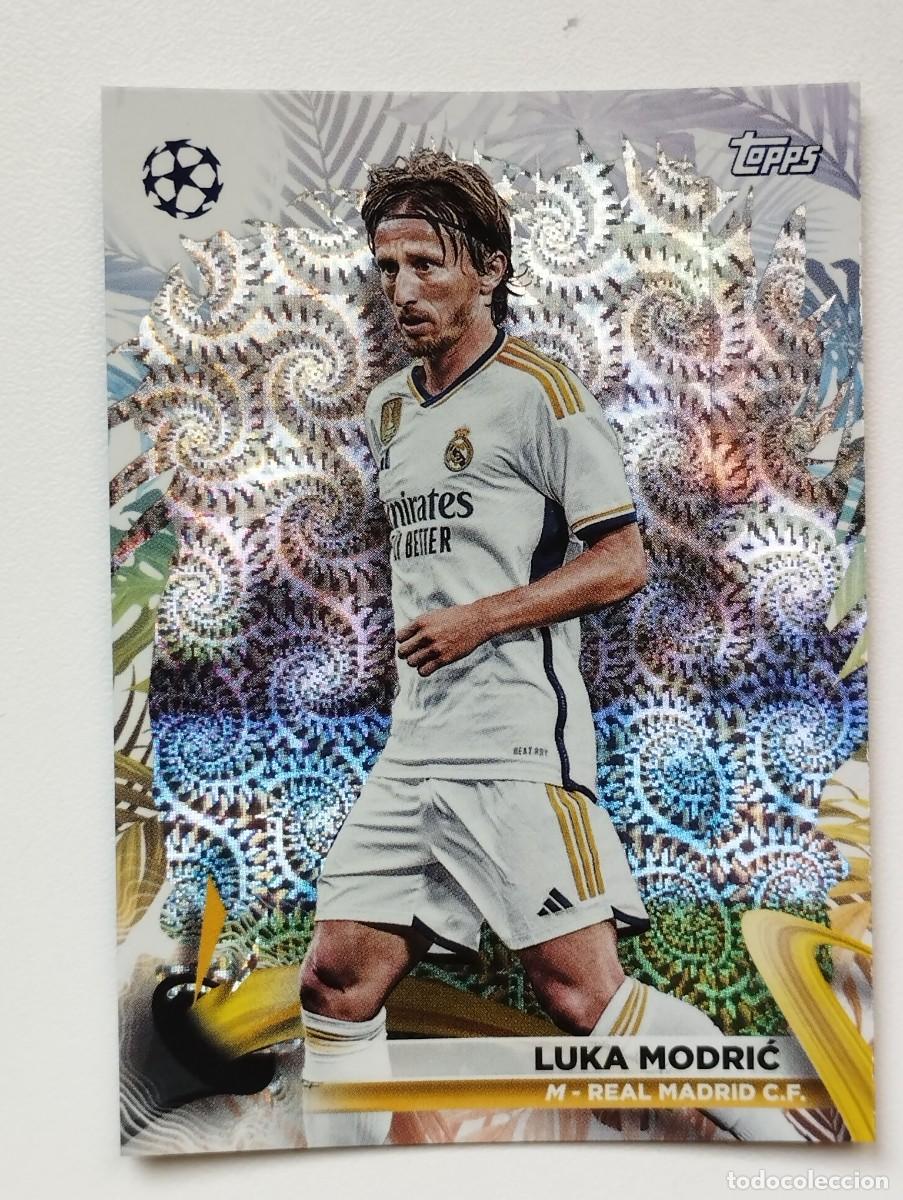 Cromos de f&uacute;tbol: CROMO CARD TOPPS CARNAVAL CHAMPIONS LEAGUE 2023 2024 23 24 LUKA MODRIC 43 REAL MADRID