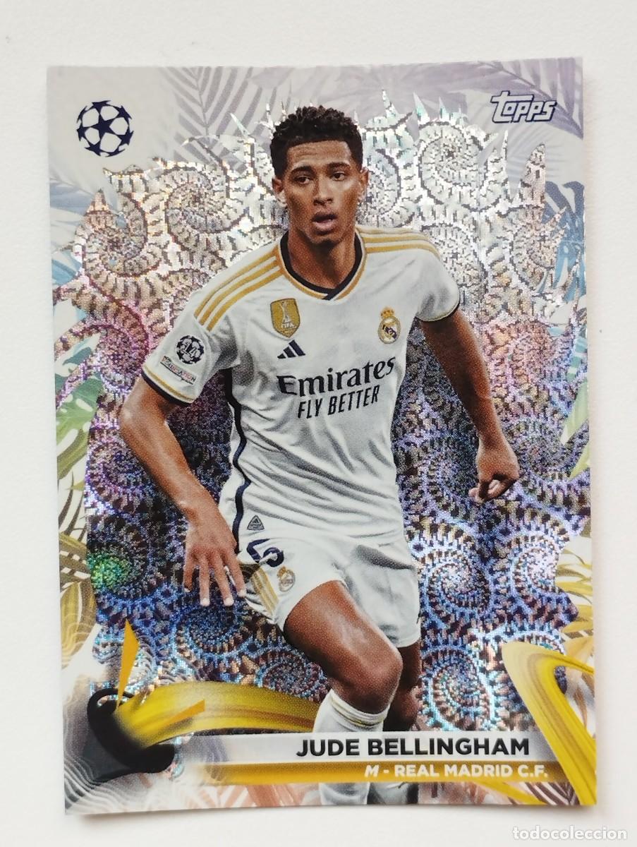 Cromos de f&uacute;tbol: CROMO CARD TOPPS CARNAVAL CHAMPIONS LEAGUE 2023 2024 23 24 JUDE BELLINGHAM 42 REAL MADRID