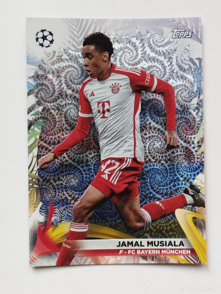 Cromos de f&uacute;tbol: CROMO CARD TOPPS CARNAVAL CHAMPIONS LEAGUE 2023 2024 23 24 JAMAL MUSIALA 69 BAYERN MUNICH