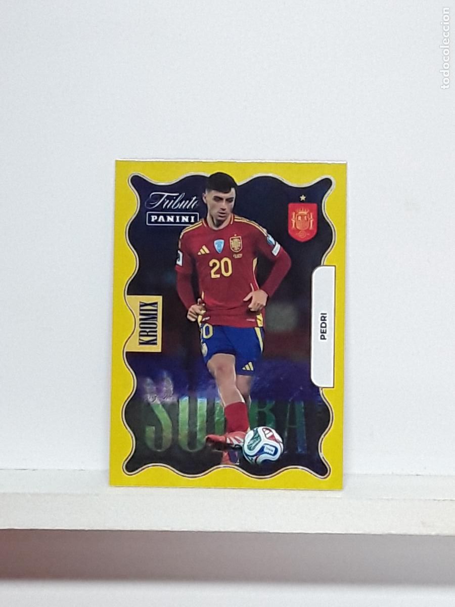 Cromos de f&uacute;tbol: TRIBUTO ESPA&Ntilde;A 2010 2026 VAMOS CAMPEONES 10 26 ALBUM PANINI SELECCION ESPA&Ntilde;OLA N KO77 PEDRI