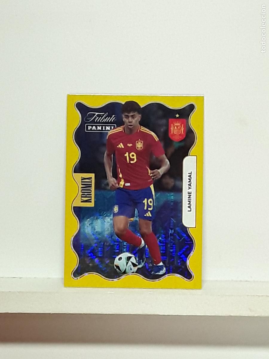 Cromos de f&uacute;tbol: TRIBUTO ESPA&Ntilde;A 2010 2026 VAMOS CAMPEONES 10 26 ALBUM PANINI SELECCION ESPA&Ntilde;OLA N KO79 LAMINE YAMAL