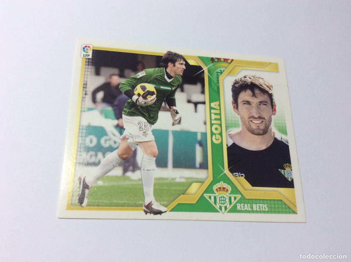 Cromos de f&uacute;tbol: Goitia Real Betis Este 2011 2012 11 12 Panini