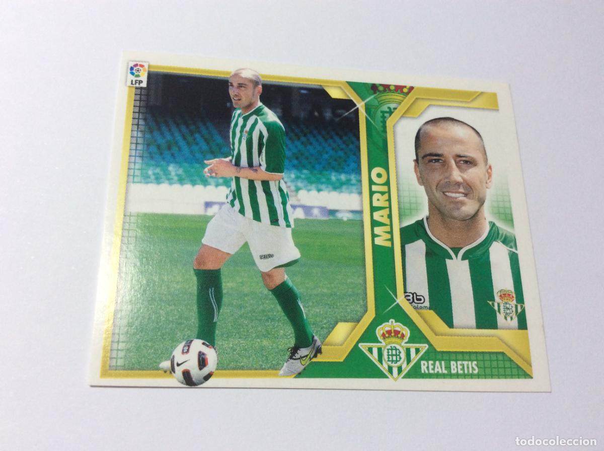 Cromos de f&uacute;tbol: Mario Real Betis Este 2011 2012 11 12 Panini