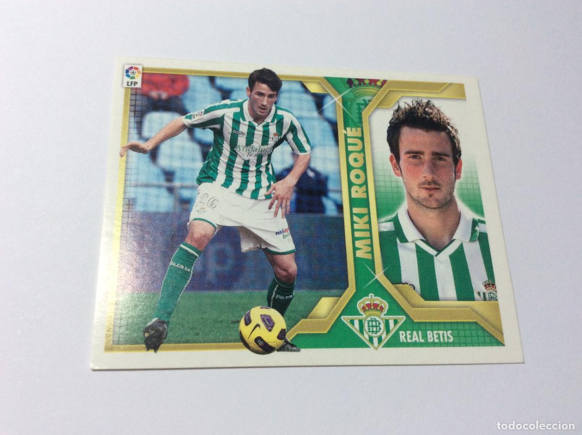 Cromos de f&uacute;tbol: Miki Roqu&eacute; Real Betis Este 2011 2012 11 12 Panini