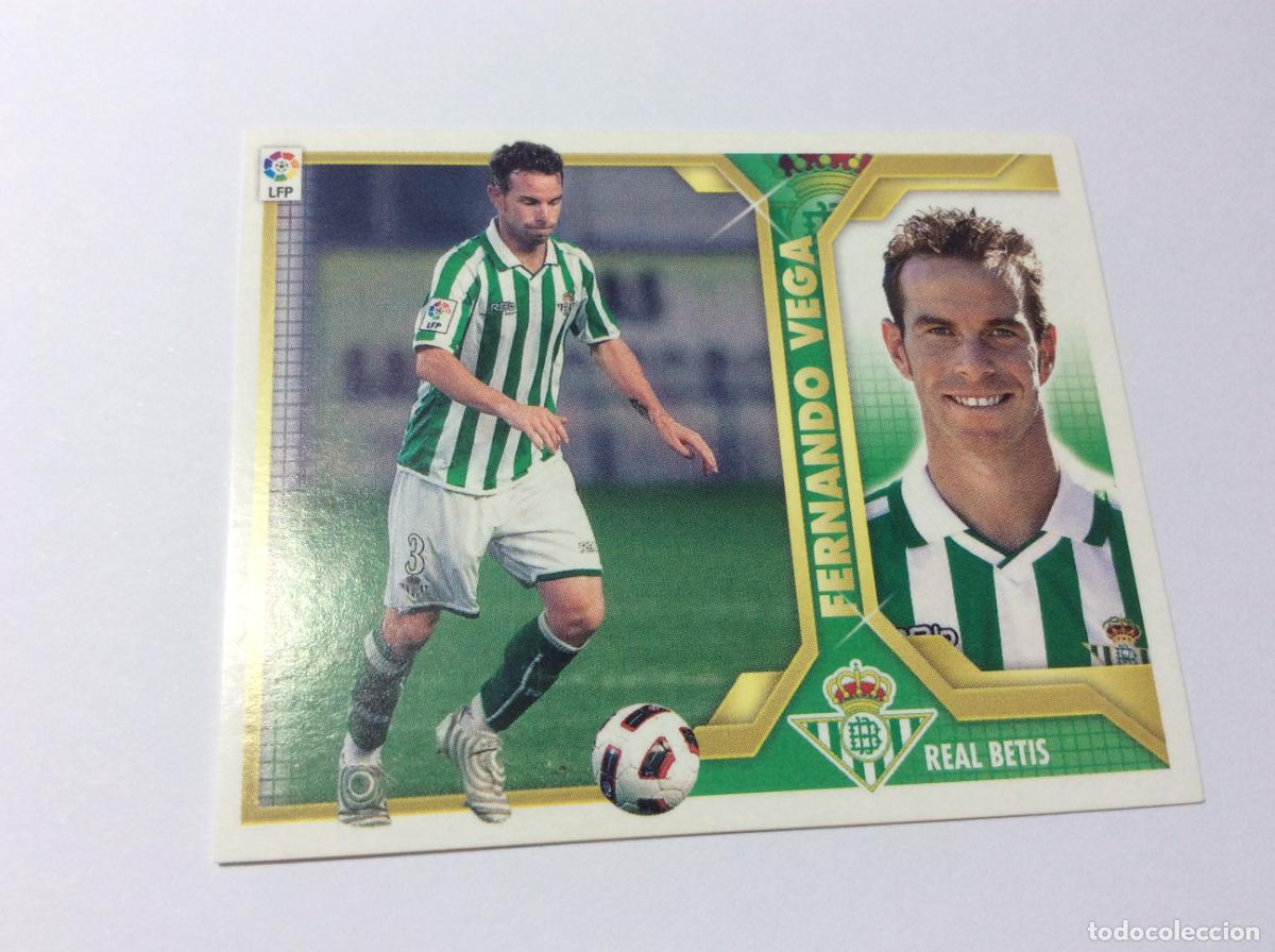 Cromos de f&uacute;tbol: Fernando Vega Real Betis Este 2011 2012 11 12 Panini