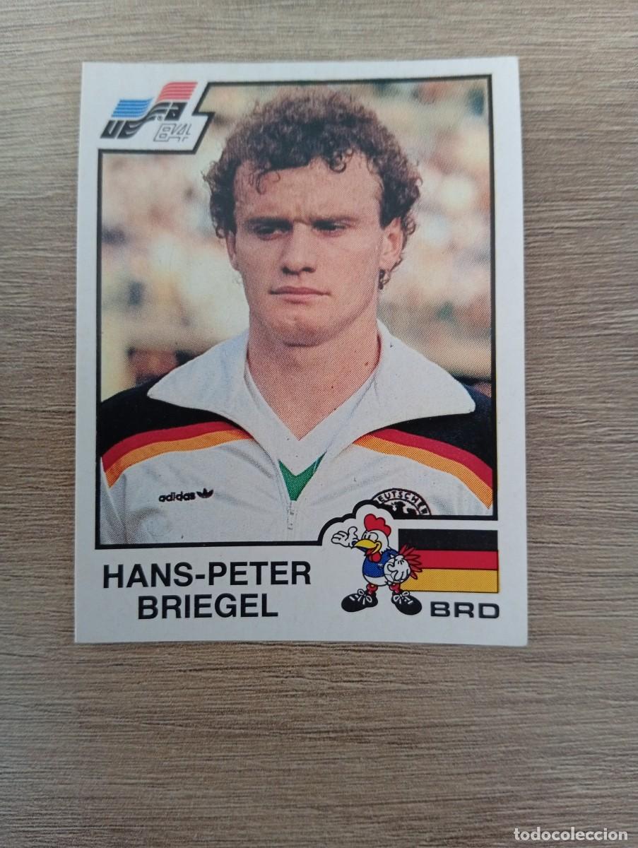 Cromos de f&uacute;tbol: HANS PETER BRIEGEL 139 ALEMANIA EUROCOPA 1984 - EURO 84 SIN PEGAR NUNCA PEGADO PANINI