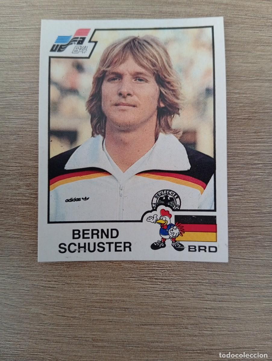 Football Stickers: BERND SCHUSTER 149 ALEMANIA EUROCOPA 1984 - EURO 84 SIN PEGAR NUNCA PEGADO PANINI